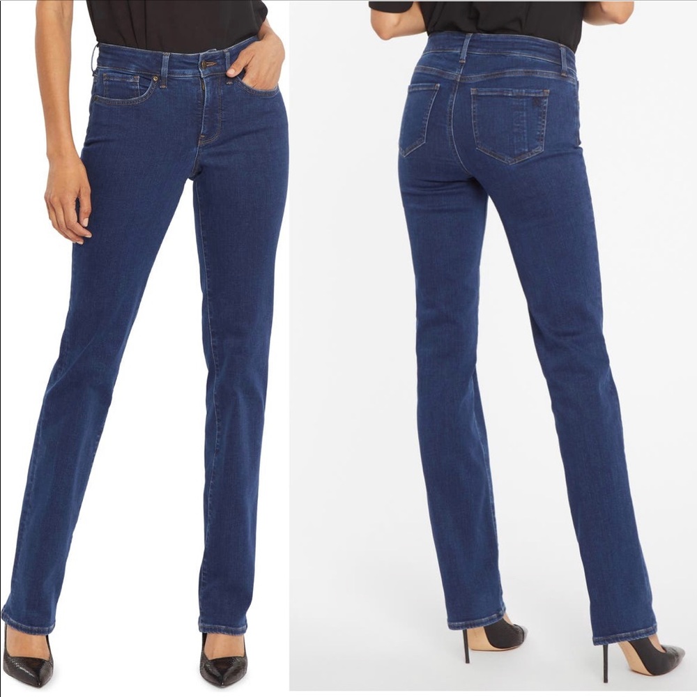 NYDJ | Marilyn Straight Leg Jeans - High rise